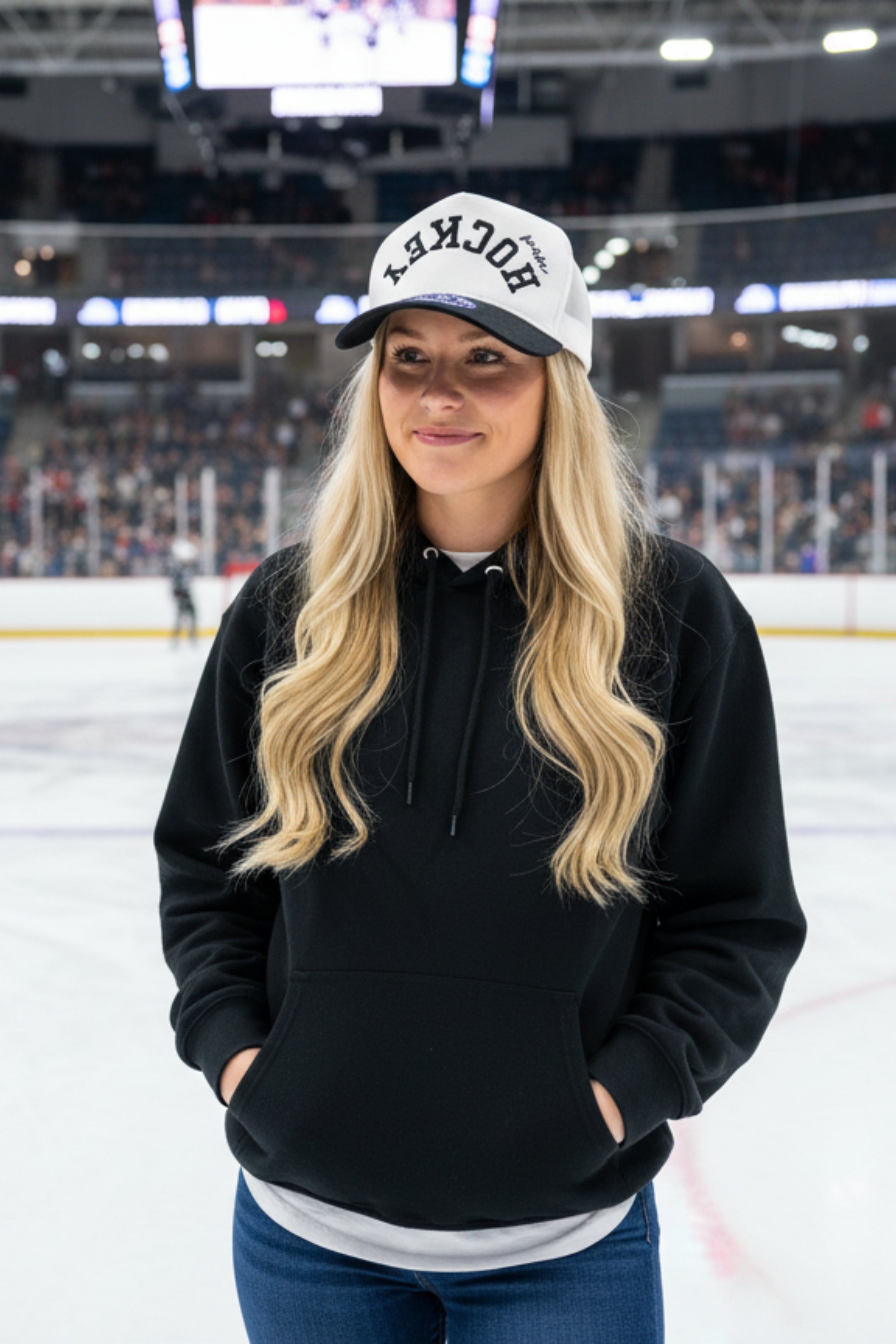 HOCKEY MOM HAT