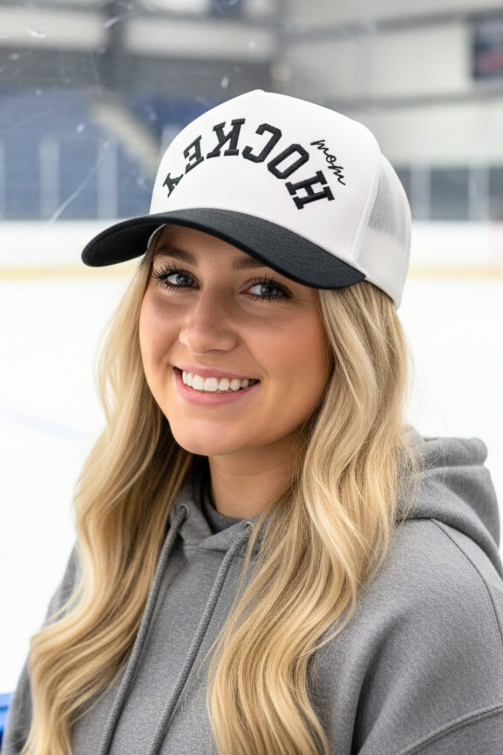 HOCKEY MOM HAT