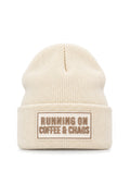 RUNNING ON COFFEE & CHAOS BEANIE