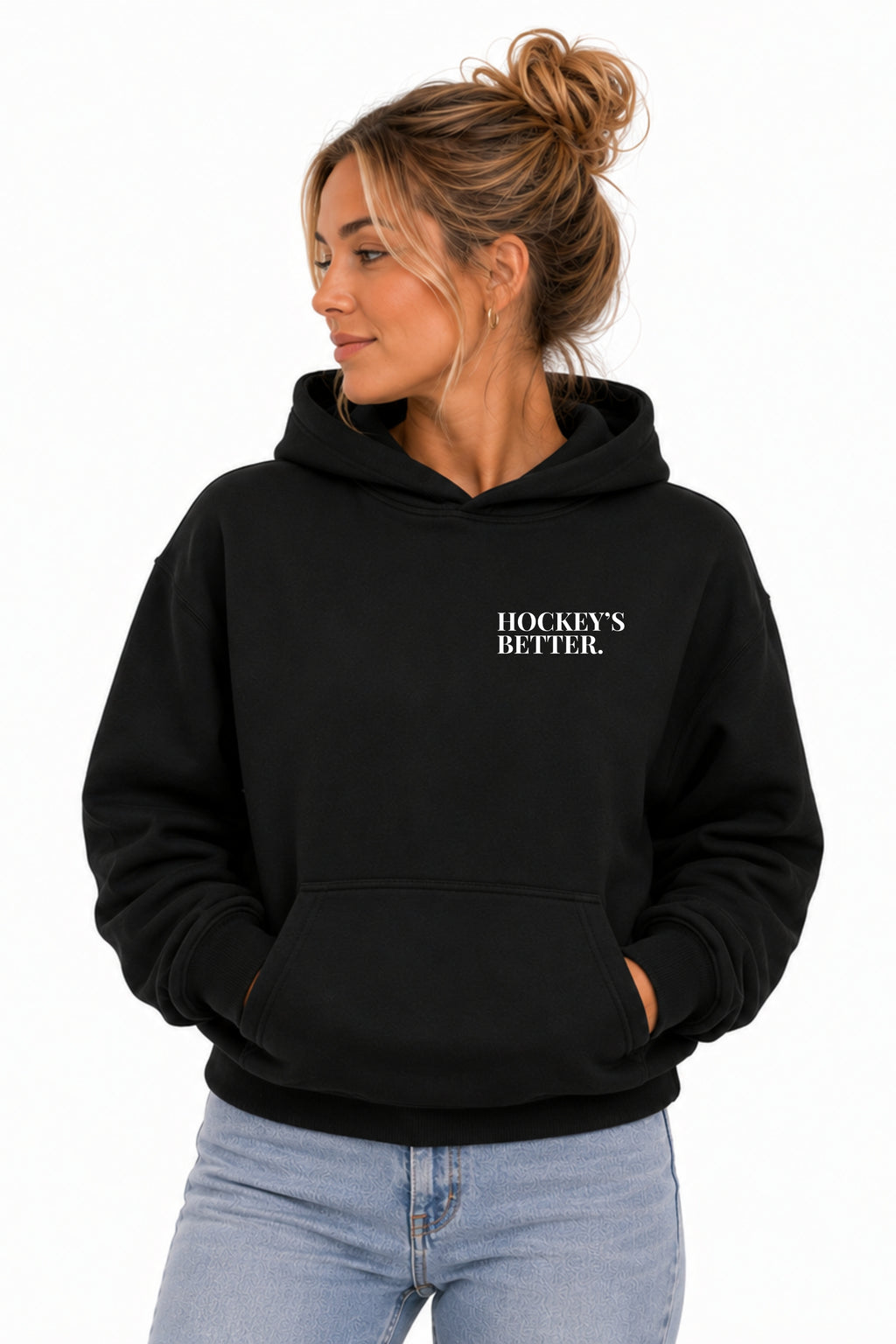 I STAND ALONE UNISEX HOODIE HOCKEY SWEATER