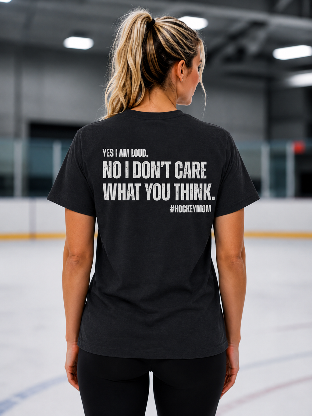 LOUD HOCKEY MOM T-SHIRT