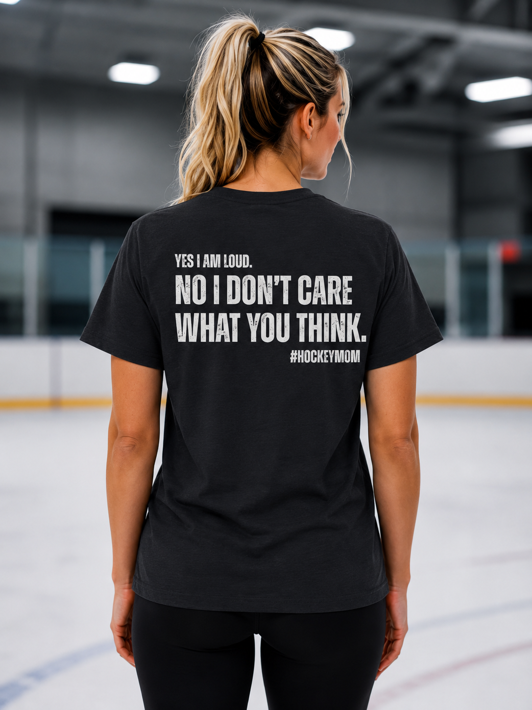 LOUD HOCKEY MOM T-SHIRT