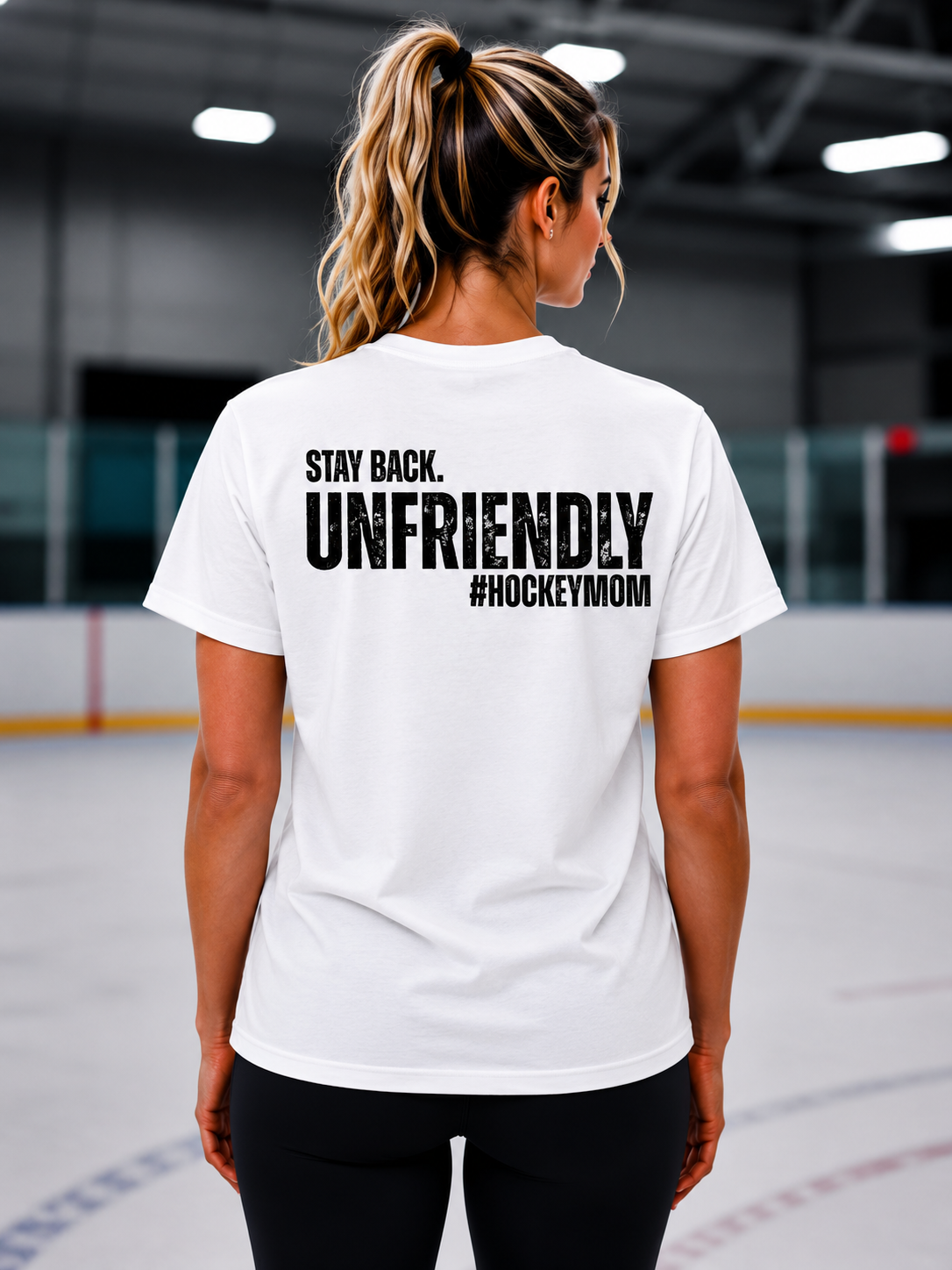 UNFRIENDLY HOCKEY MOM T-SHIRT