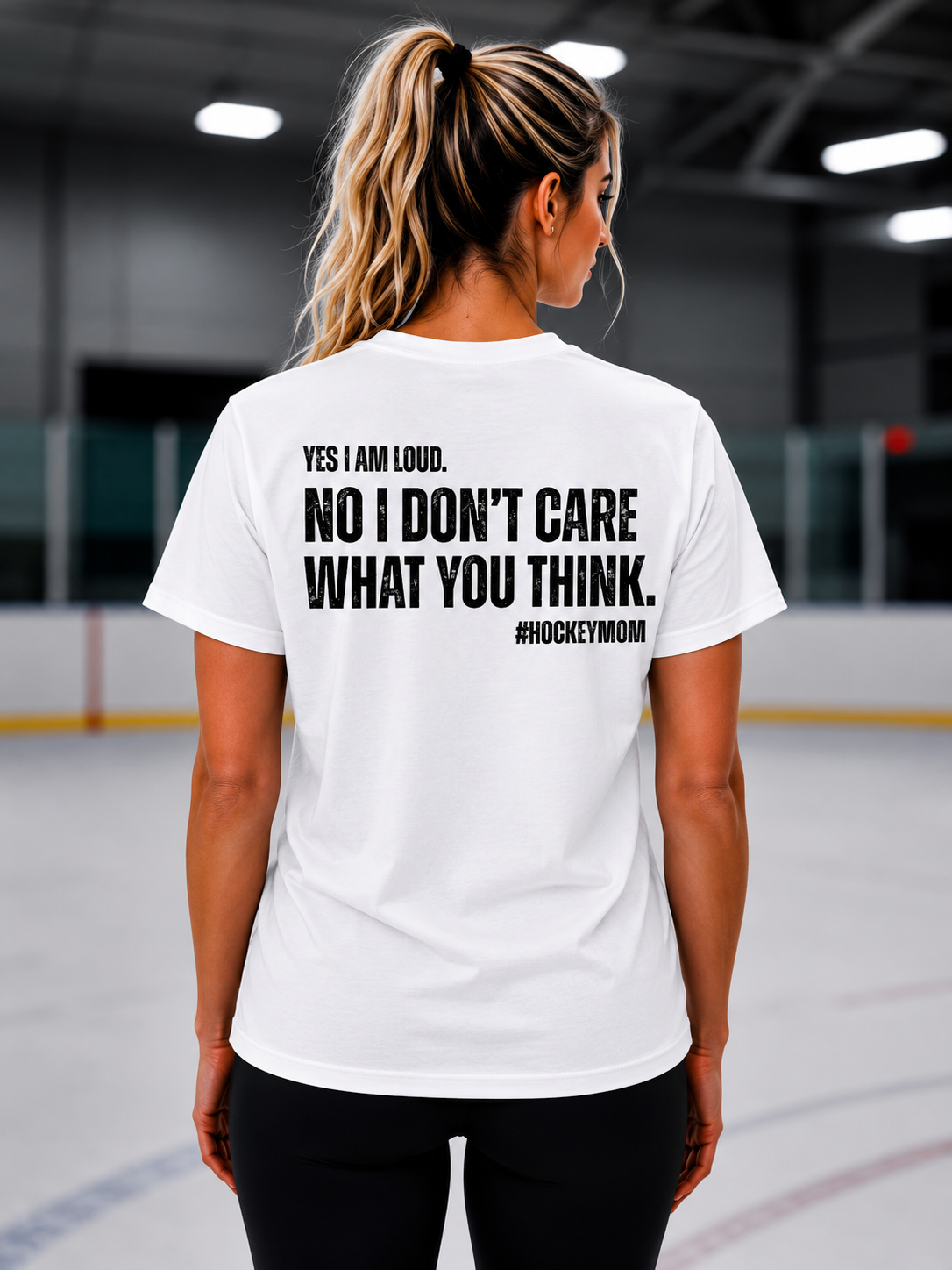 LOUD HOCKEY MOM T-SHIRT