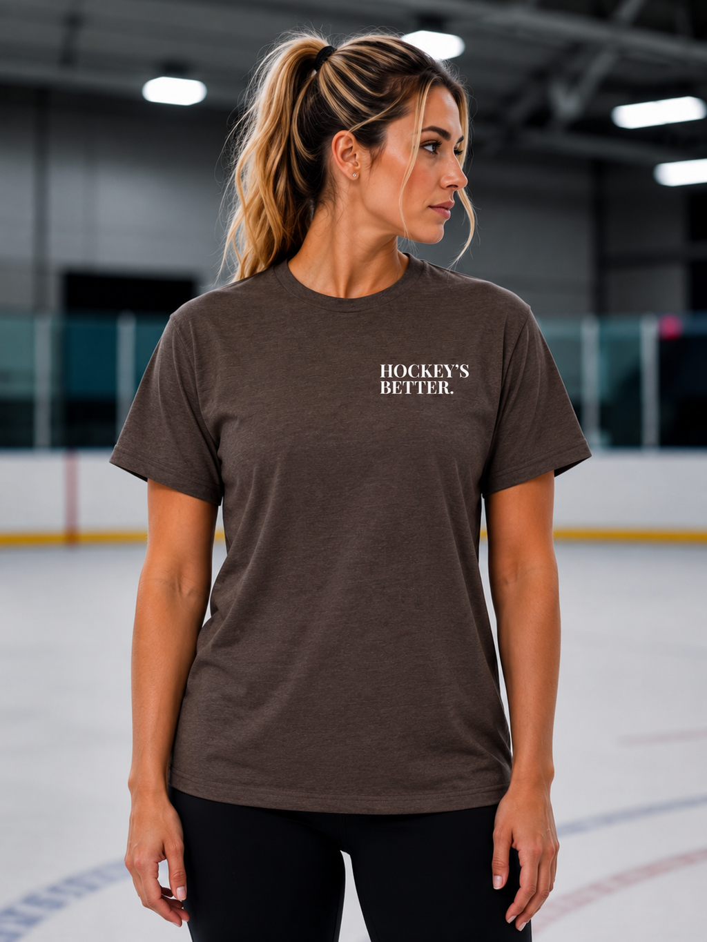 UNFRIENDLY HOCKEY MOM T-SHIRT