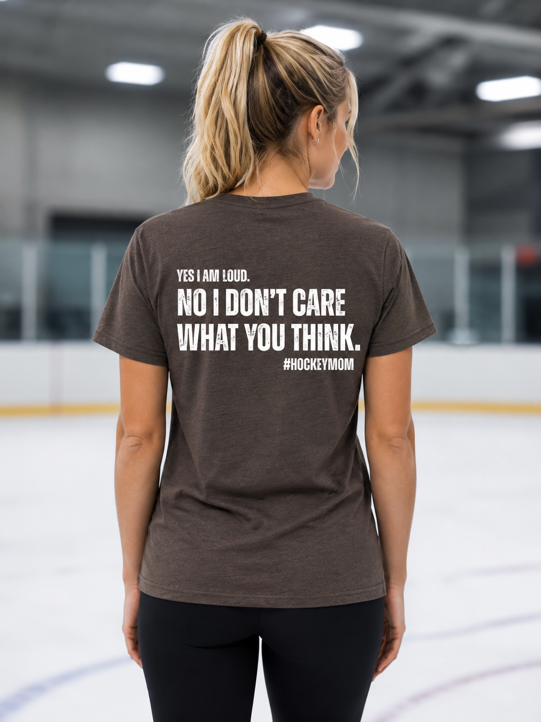 LOUD HOCKEY MOM T-SHIRT