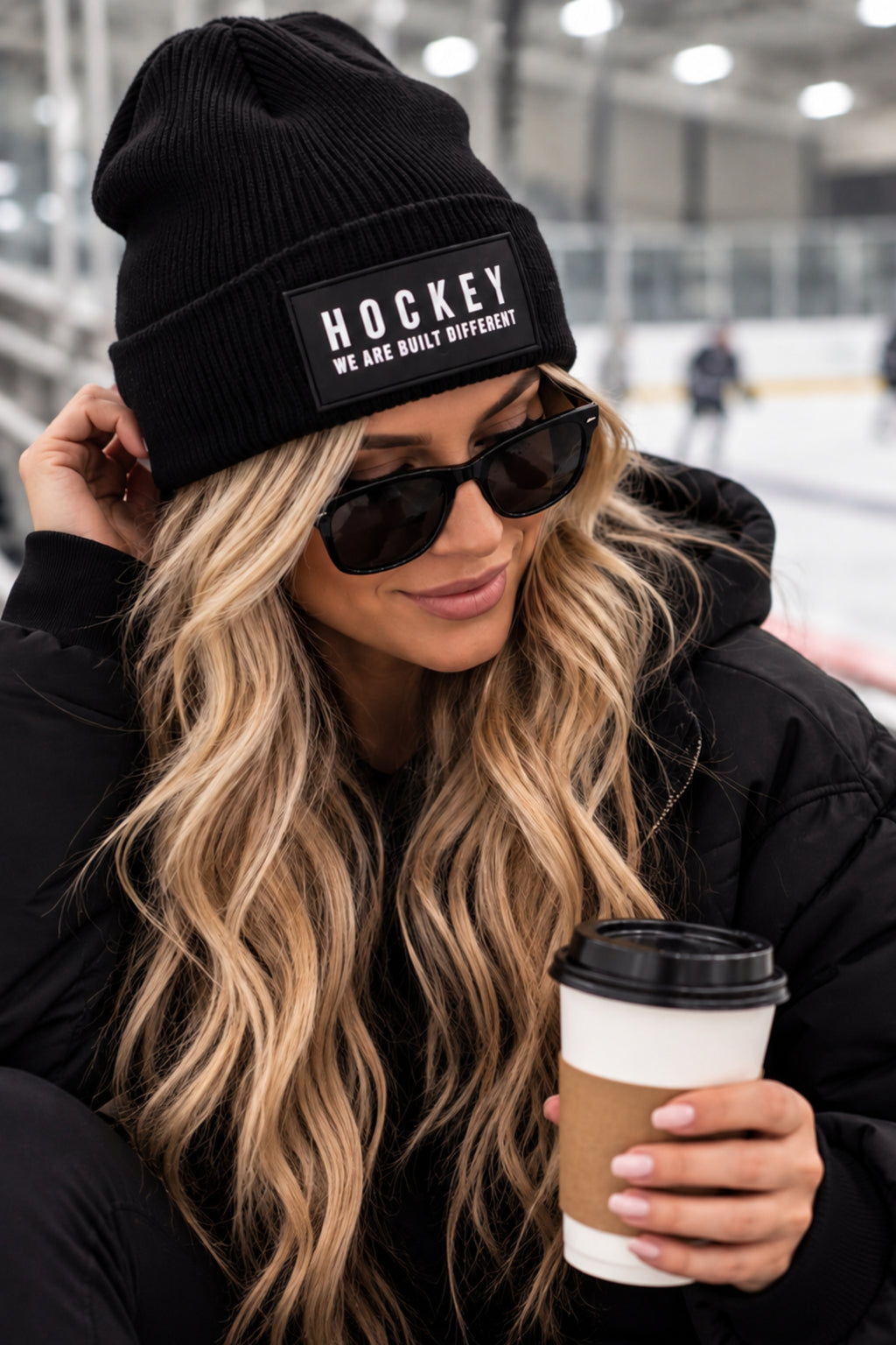 WE ARE BUILT DIFFERENT - HOCKEY BEANIE