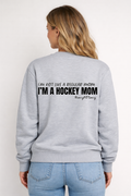 NOT LIKE A REGULAR HOCKEY MOM CREW NECK SWEATER